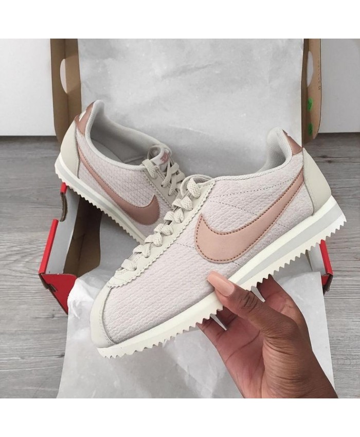 Buy nike cortez pink gold \u003e up to 66 