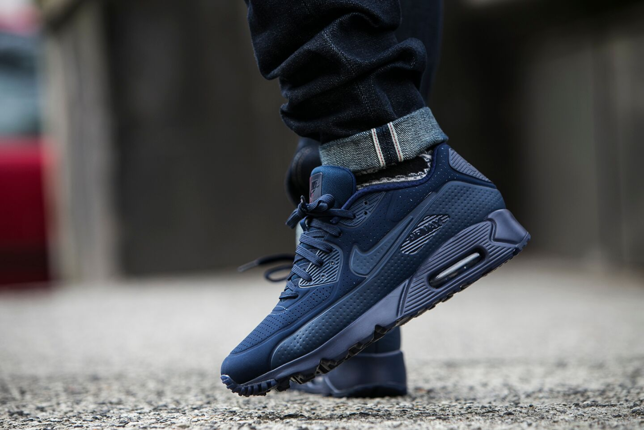 nike air max 90 ultra moire midnight navy